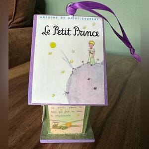 The Little Prince ornamental birdhouse Antoine de Saint Exupery Le Petit FRENCH